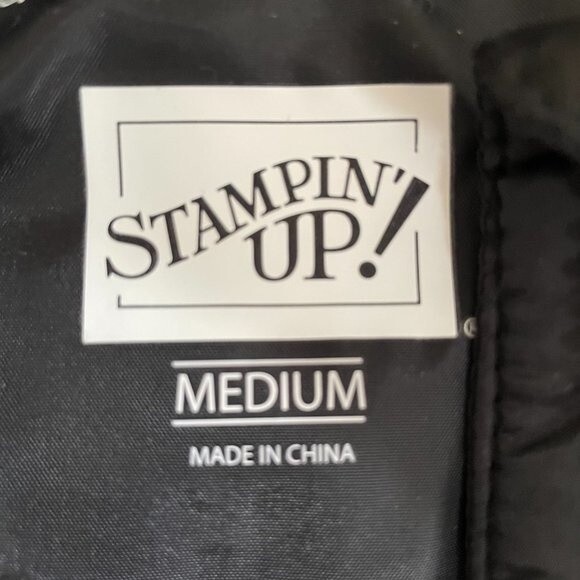 Stampin' Up Logo Puffer Women's Black Vest (Size M) - Picture 6 of 12